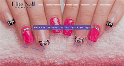 Desktop Screenshot of elitenailschool.com